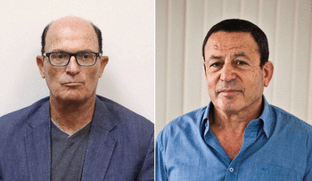 שי ברוש ואבריאל בר-יוסף, צילום: תומר אפלבאום ומוטי קמחי שי ברוש ואבריאל בר-יוסף