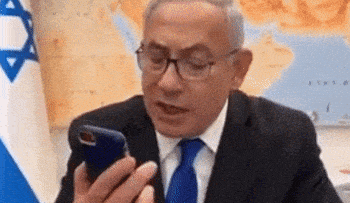 In 2019, then-Prime Minister posts a video claiming 'the Arabs are having a huge electoral turnout' In 2019, then-Prime Minister posts a video claiming 'the Arabs are having a huge electoral turnout'