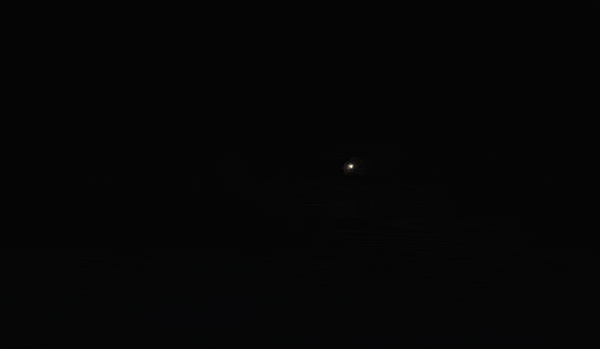 The failed rocket launched by the Islamic Jihad in Gaza, on Tuesday.