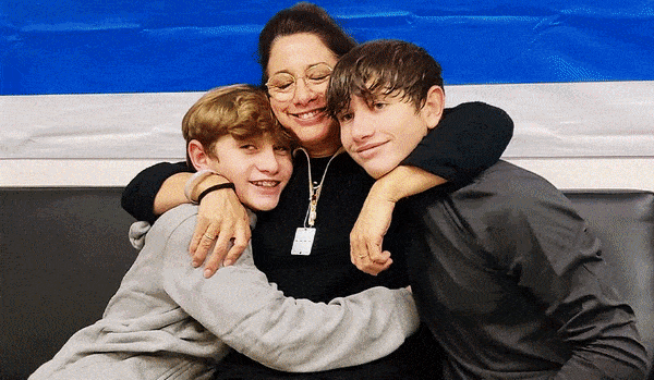 Israelis who have been released from Hamas captivity return home.