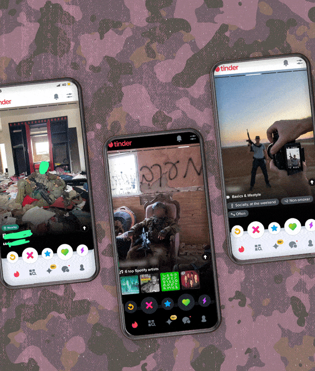 "A group of girls came up to us and just told us directly that they wanted to sleep with us because we were soldiers."