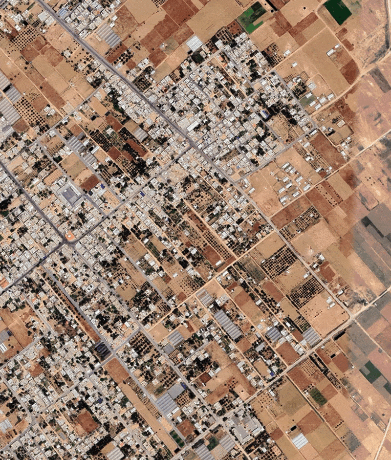 Buffer Zone and Control Corridor What the Israeli Army's Entrenchment
