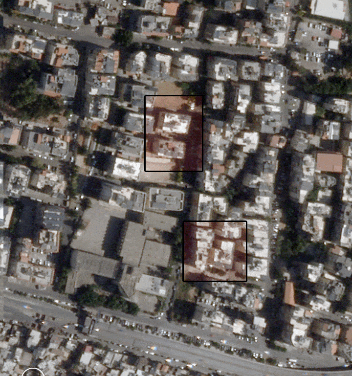 Massive craters, four collapsed buildings: This is how the site of Nasrallah's killing looks