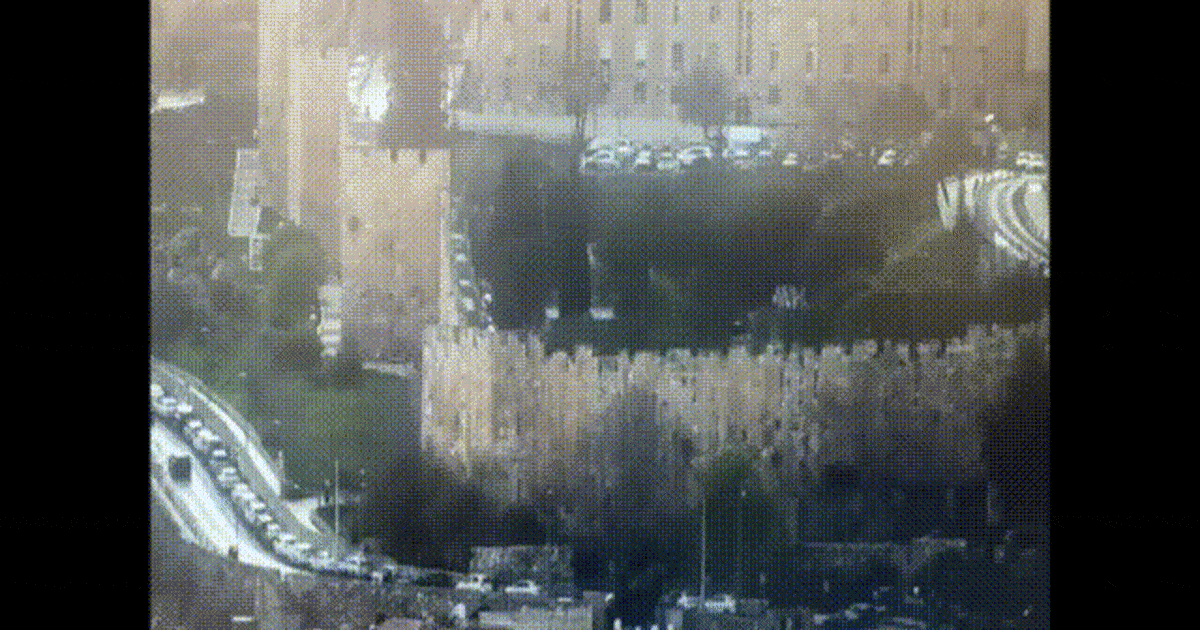 Iranian missile debris lands near Temple Mount, Al-Aqsa in Jerusalem Old City