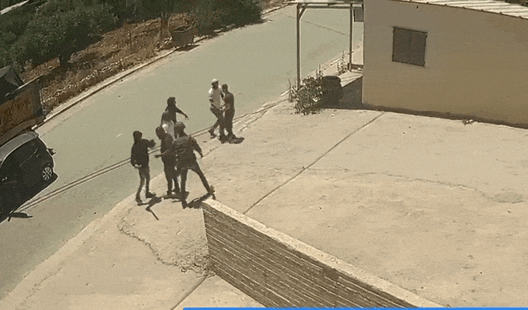 Documentation of Israeli settler and IDF soldier violence in the West Bank village of Huwara, Saturday.