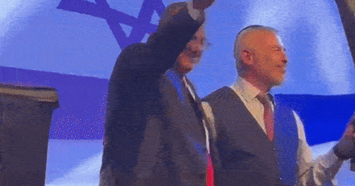 Friends, foes and the far-right curious turn out for Ben-Gvir's Tel Aviv talk